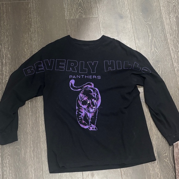 brandy melville Black Beverly Hills Panthers Sweatshirt - Picture 1 of 3